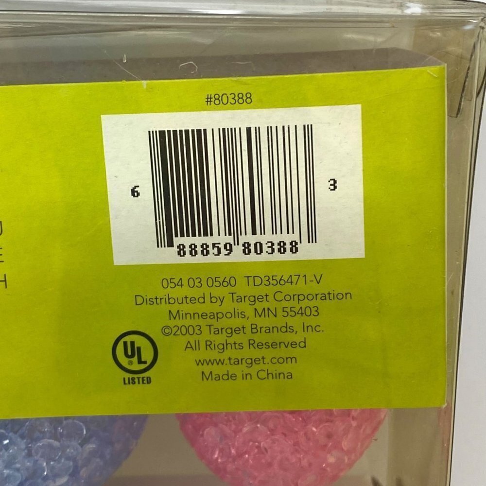 Vintage Target EVA Decorative Easter Eggs String Light Set 10 Count - Picture 5 of 5